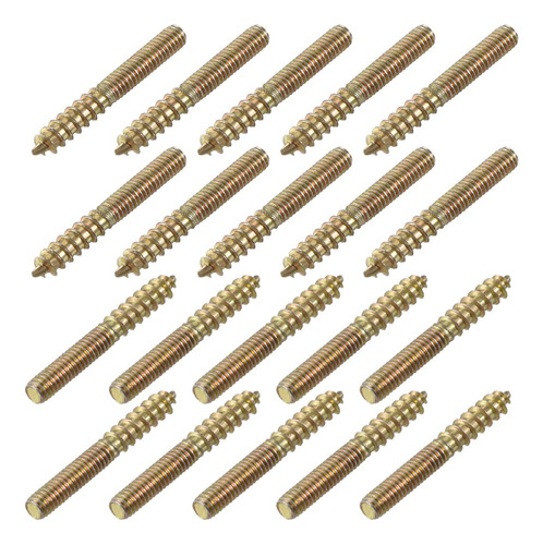 Pernos De Sujeción M4x30mm Tornillo Doble Roscado 20uds