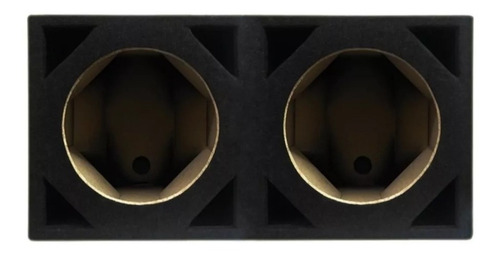 Caja Acústica Doble 12 Sonido Exterior Automóvil Mdf 25mm