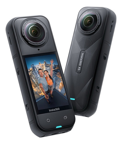 Câmera De Ação Insta360 X5 8k 360o Ipx8 À Prova D'água Chip Preto