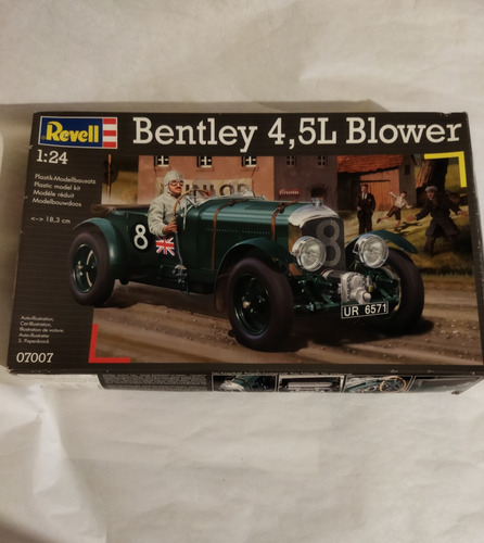 Bentley 4,5 Blower Revell Modelismo Esc 1/24