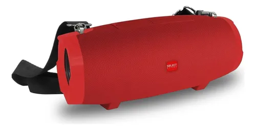 comprar Bocina Bluetooth Portátil Select Sound Modelo Bullet Radio Fm Tws Color Rojo