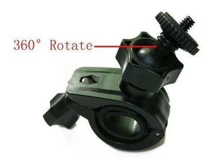 Imagen 3 de 6 de Soporte Accesorio Manubrio Gopro Caño Moto Bicicleta Go Pro