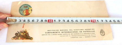 Monijor62-antiguo Coleccion Scout Sobre Campeonato Patrullas (Usado)