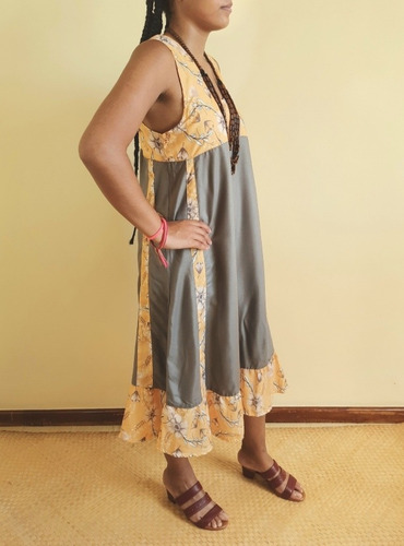 Imagem 3 de 6 de Vestido Feminino Tecido Fabiana