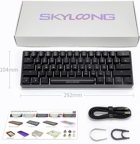 61 Teclas, 60 Intercables En Caliente, Teclado Mecáni...