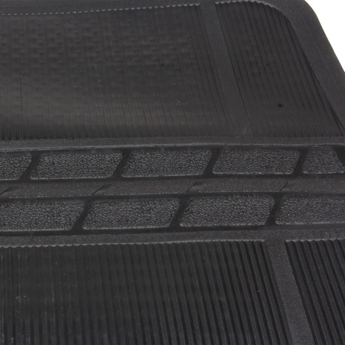 Tapetes De Pvc Para Auto Color Negros Mikels