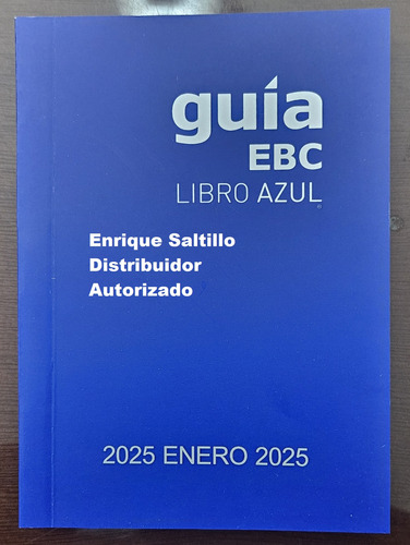 Libro Azul Guia Ebc Edicion Abril 2025 Envio Incluido