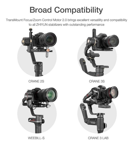 Zhiyun Cmf-06 Transmont Servo Seguimiento Controlador Para