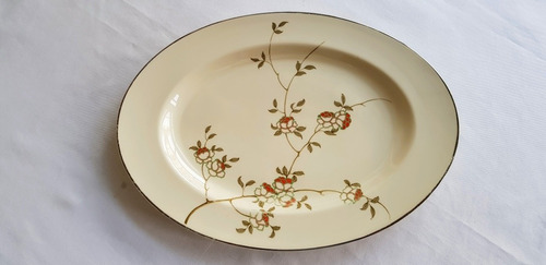 Fuente O Bandeja Porcelana Alemana Rosenthal 33 Por 22 Cm