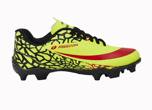 Imagen 2 de 9 de Botines Futbol Freedom Niños/as Society Cuero Sintetico