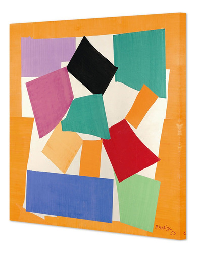 Cuadro Canvas El Caracol Henri Matisse 50x50 M Y C