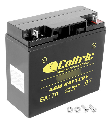 Caltric Para Agm Battery Bmw Lt