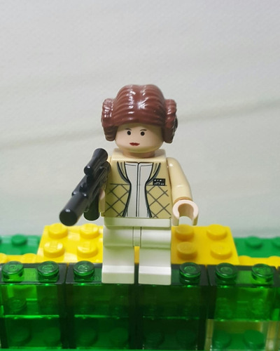 Lego Original -princesa Leia- Minifigura Set 6212 (Usado)