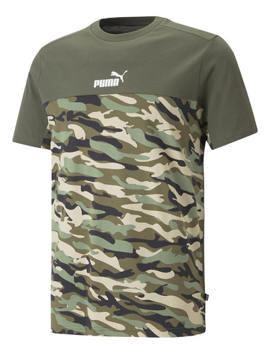 Remera Puma Ess Block Camo Tee Asfl70