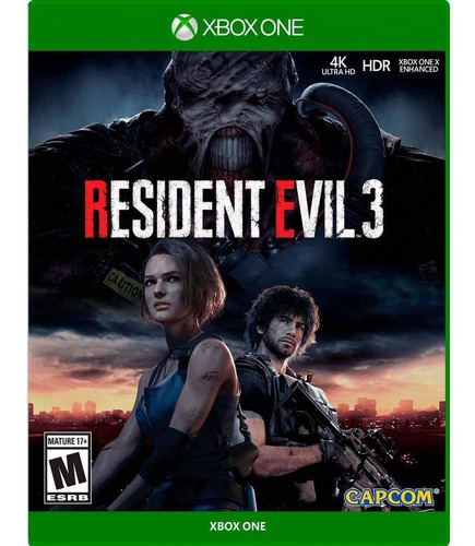 Resident Evil 3 Xbox One Nuevo Sellado Envío Gratis Físico