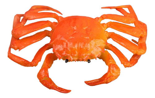Sea Creatures Toys Party Favors Cangrejo Estatuilla Naranja
