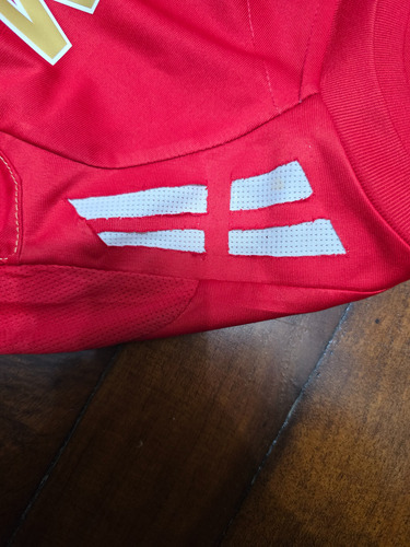 Camiseta Alternativa Inglaterra 2008/09, Beckham 7 Talle M (Usado)