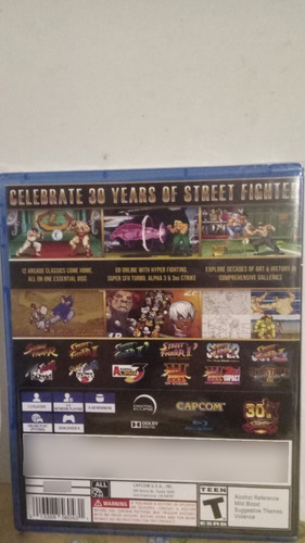 Street Fighter 30th Annyversary Collection Ps4 Original Nuev