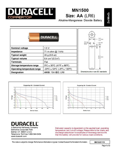 Imagem 3 de 6 de 4 Pilhas Duracell Duralock Alcalina Aa Embalagem C/4 Unids