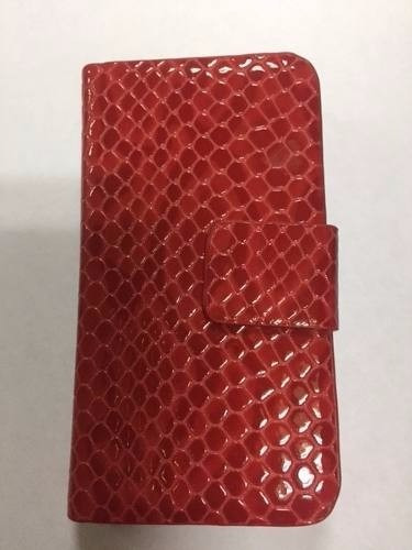 Estuche iPhone 4/4s T/agenda Rosado Croco T/virtual
