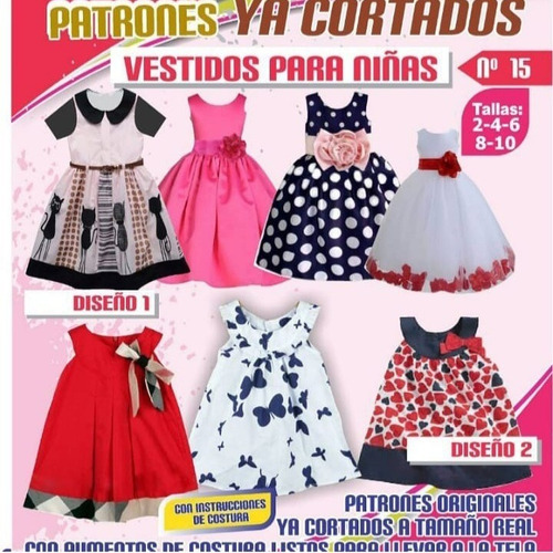 Patrones Ya Cortados Vestidos Para Niñas Soriferc