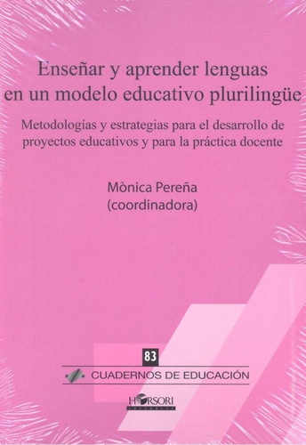 Libro Enseã±ar Y Aprender Lenguas En Un Modelo Educativo ...