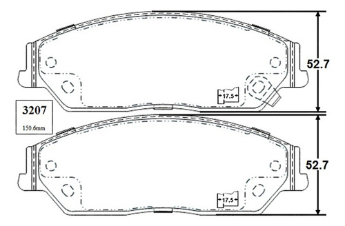 Pastillas Freno Del Para Byd S6 2.0 2013 2016