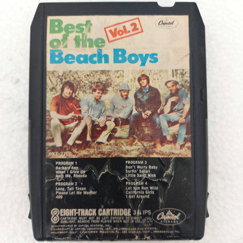 Beach Boys - Best Of The Beach Boys Vol.2  Imp Usa  8-tracks