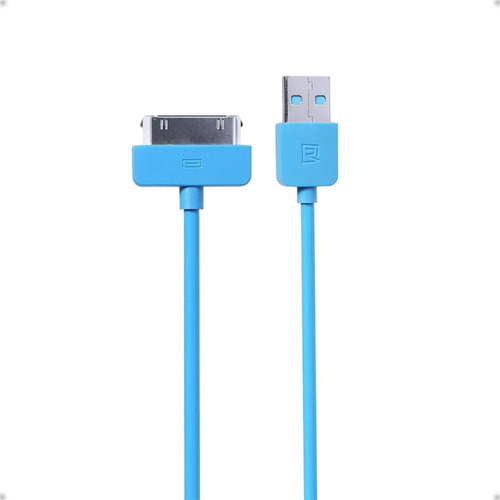 Cable de carga de 30 pines para iPhone 4 4s iPad iPod Remax Color Blue