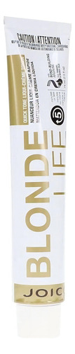 Coloração Joico Blonde Life Quick Tone Liquidcreme Toner74ml Tom SAND