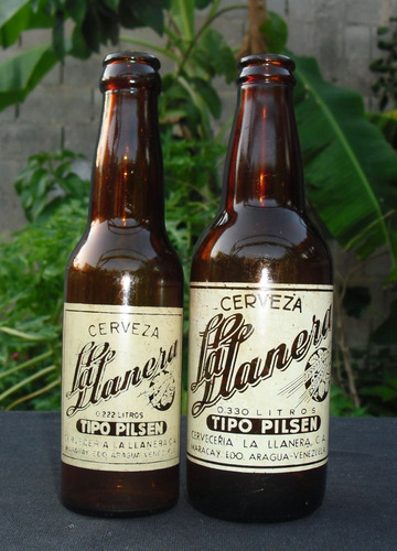 Imagen 3 de 3 de La Llanera De Maracay Años 50s Botella Antigua De Coleccion