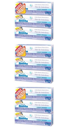 Baruel Turma Da Xuxinha Creme Assaduras 3x45g (kit C/03)