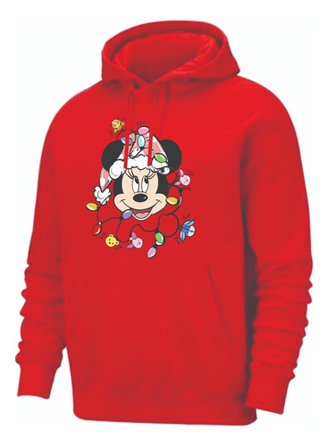 Hoodies Navideñas Navidad Mickey Minnie Mouse