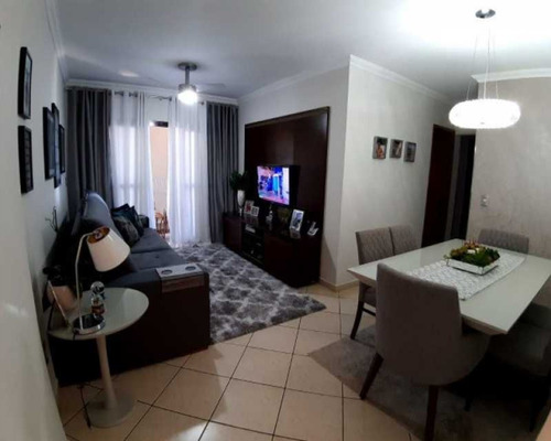 Imagem 1 de 19 de Vende-se Apartamento Com 81m² No Condomínio Vila Inglesa Em Ribeirão Preto- Sp, Com 3 Dormitórios (sendo 1suíte), Com 1 Vaga De Garagem - Kcap30118 - 68959524