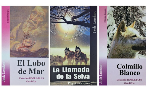 Lote X 3 Libros - Jack London