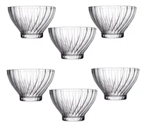Comprar Set X 6 Compoteras Bowls Recipientes Vidrio Pasabahce 290 Cc