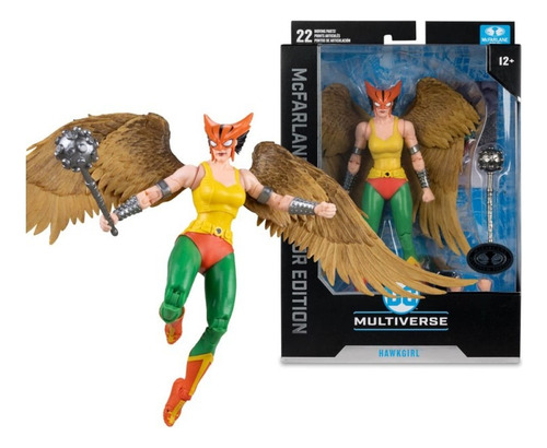 Dc Multiverse Hawkgirl Platinum Edition Collector Mcfarlane