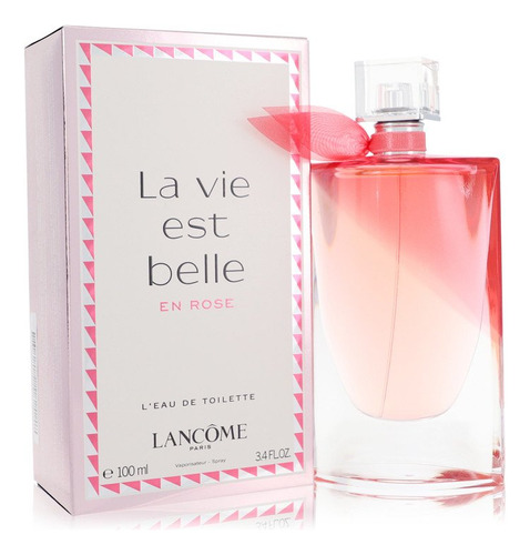Perfume Lancome La Vie Est Belle En Rose, Eau De Toilette 10