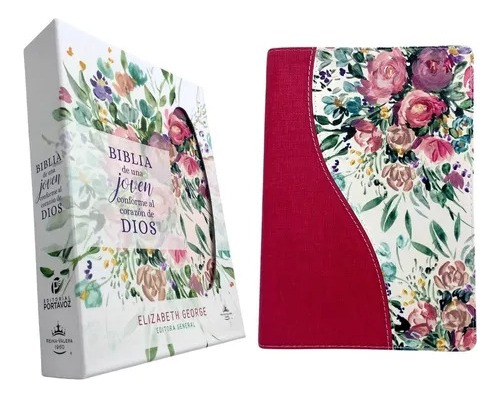 Biblia De Una Joven Conforme Al Corazón De Dios /lujo Floral