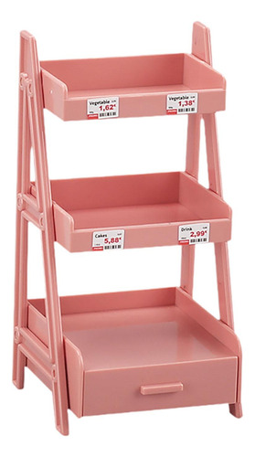 Soporte De Planta En Miniatura A Escala 1:12, Rosa