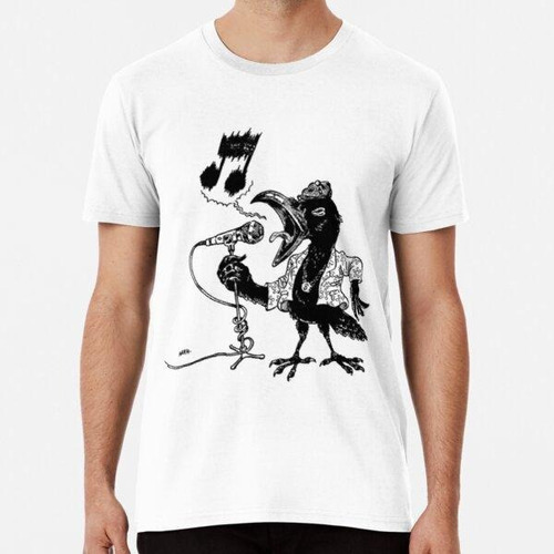 Remera Camiseta De Tirantes Cantante De Cuervos Algodon Prem
