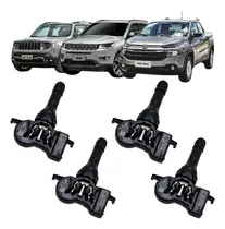Comprar 4 Sensor Tpms Pressão Pneu Fiat Toro Jeep Compass Renegade