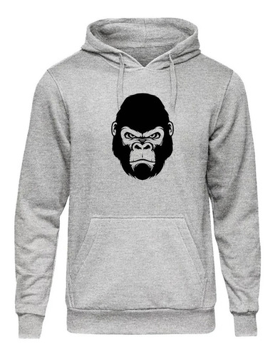 Poleron Gorila Monkey Face Moda Hombre
