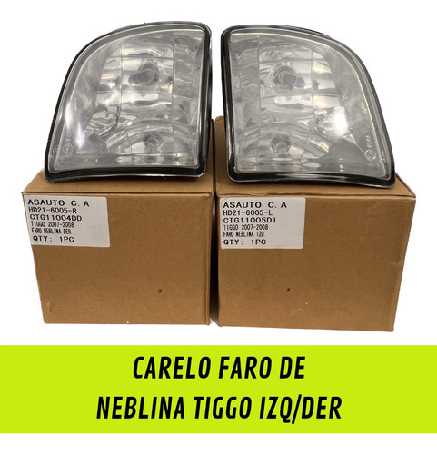 Carelo Faro De Neblina Izq Chery Tiggo 07-08