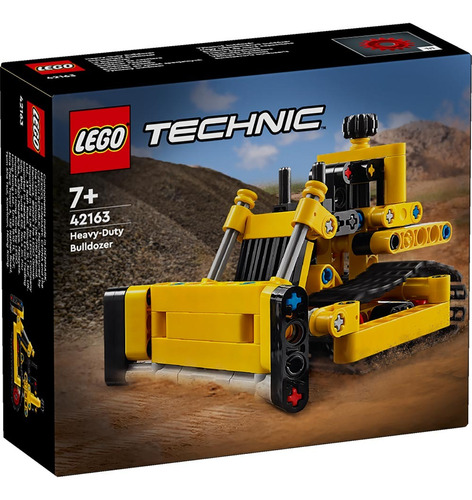 Lego Technic Bulldozer De Trabajo Pesado Cantidad de piezas 195