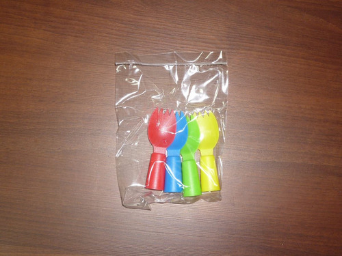 Tenedor-cuchara Para Dedos Archie Mcphee (12)