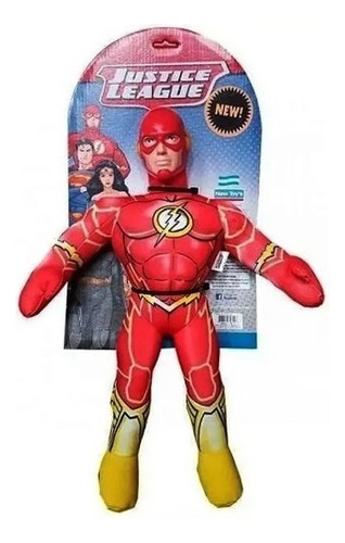 Flash Muñeco Soft Liga De La Justicia 47 Cm Newtoys Original