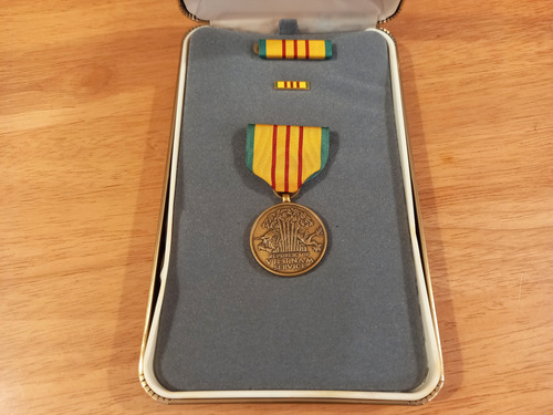 Medalla Militar U.s. Vietnam Service Medal Original Usa