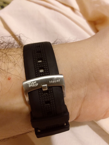 Relógio Tag Heuer Carreira Perto , Borracha Silicone D'água