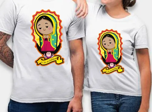 Playeras Virgen Guadalupe Animada 2pz en venta en Nezahualcoyotl Estado De México por sólo $ Mexico Playeras Virgen Guadalupe Animada 2pz en venta en Nezahualcoyotl Estado De México por sólo $ Mexico